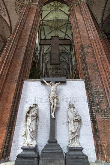 Fragment of the crucifixion group of the Fredenhagen altar