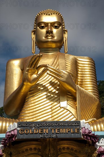 Golden Buddha statue