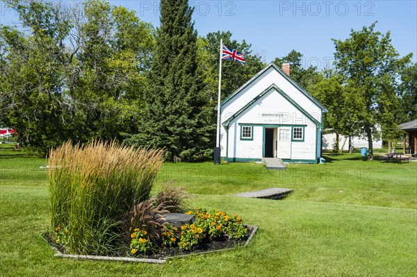 Old farmhouse in the Steinbach Mennonite Model village