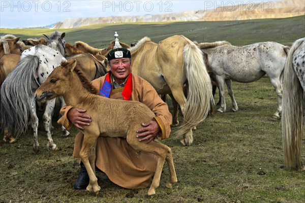 Mongolian man