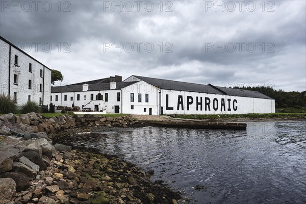 Laphroaig whiskey distillery