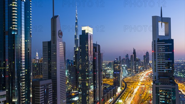 View at dusk from Four Points by Sheraton