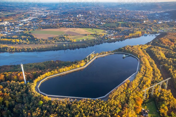 Pump storage plant Koepchenwerk on Hengsteysee