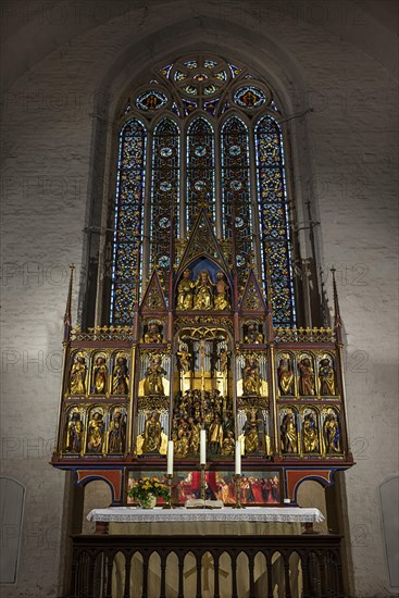 Late gothic carved altar around 1520