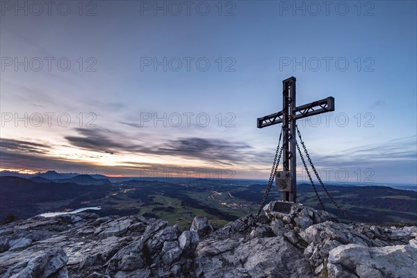 Summit cross at the summit of Schober