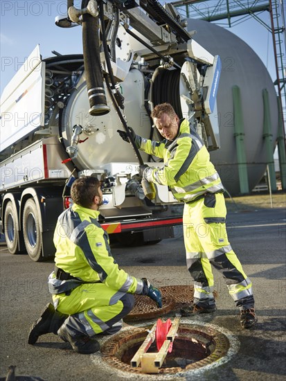 Sewer cleaning