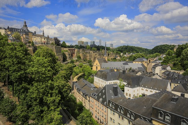 Lower City of Grund Luxembourg City