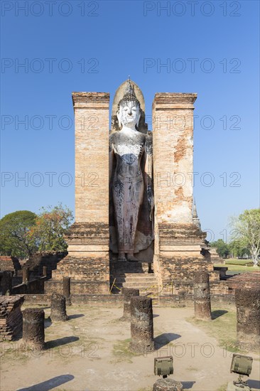 The ruins of Wat Mahathat