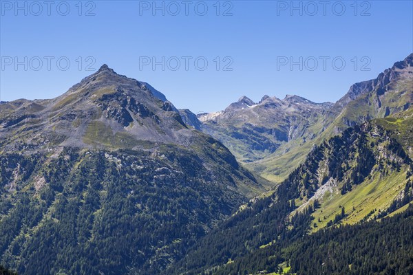 View on Maloja Pass