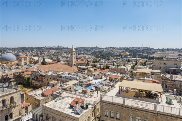 Church of the Redeemer and Dome of the Rock in the Sea of Houses