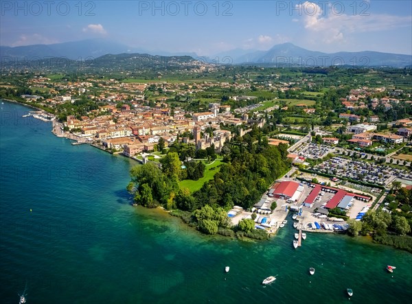 Townscape with Castello di Lazise