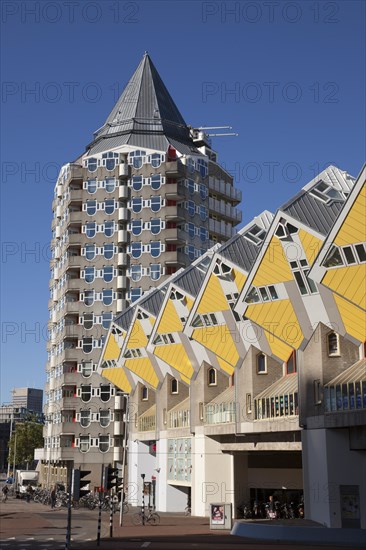 Blaaktoren Tower and Cubic Houses
