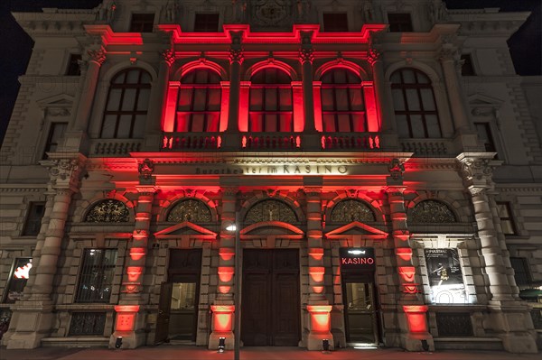 Illuminated Burgtheater im Kasino