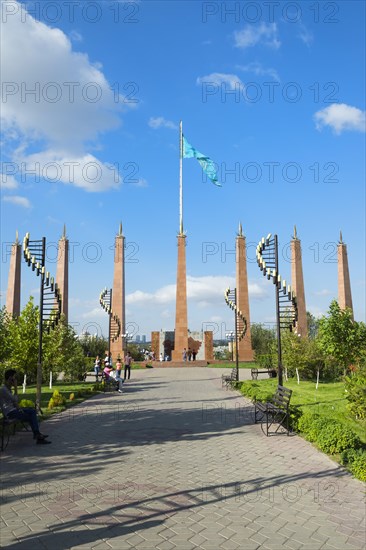 Granite obelisks