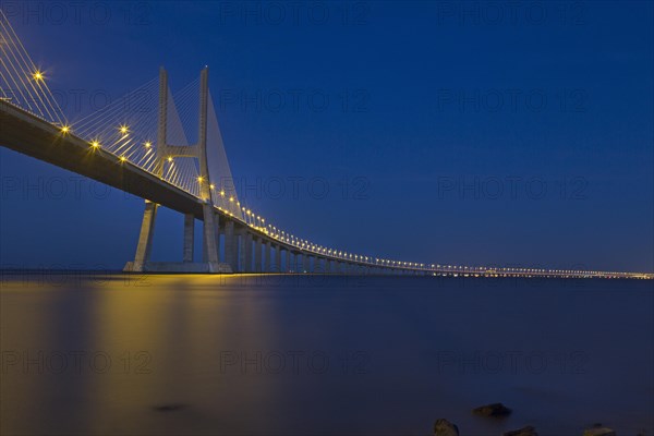 Vasco da Gama bridge over the Tagus river