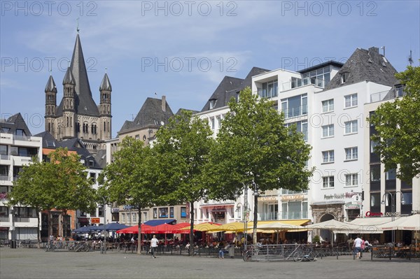 Gabled houses at Heumarkt