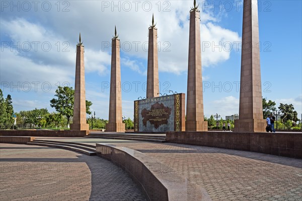 Granite obelisks