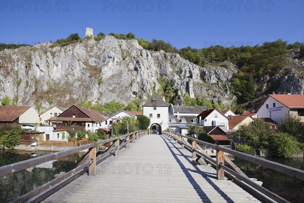 Bridge with bridge tower