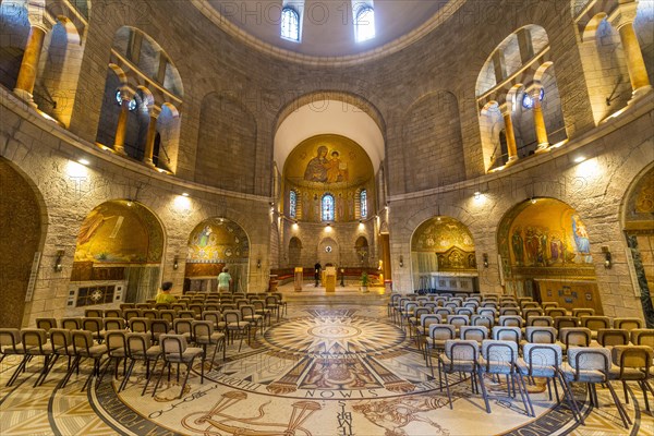 Interior of Dormitio Abbey