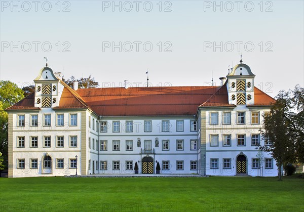 New Castle Kisslegg in the evening light