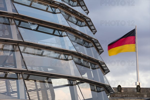 Dome with Germany flag