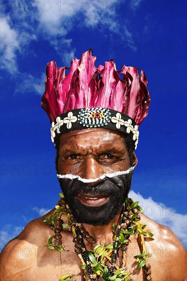 The highland tribes present themselves at the annual Sing Sing of Goroka