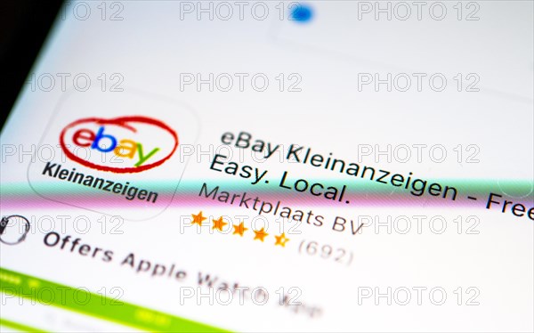 EBay Classifieds App in the Apple App Store