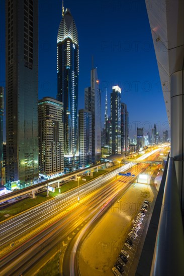 View in evening from Four Points by Sheraton