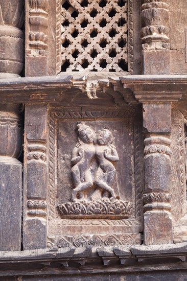 Erotic display at Dattatreya Temple