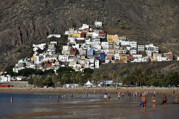 Tourists on the beach