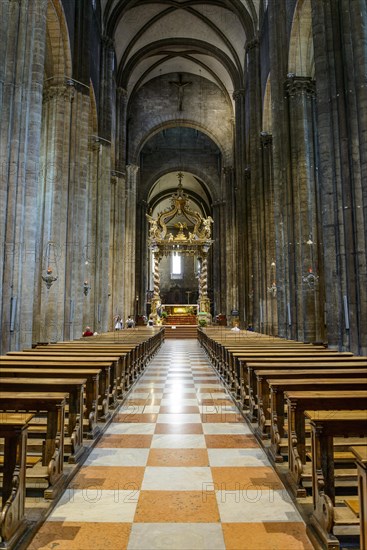 Interior view of the main nave