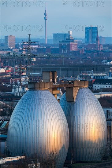 City panorama of Dortmund