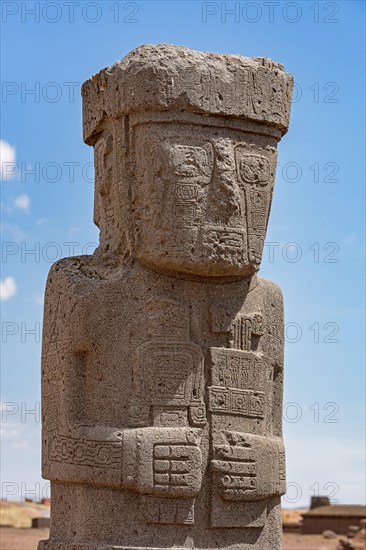 Monolith in Kalsasaya Temple