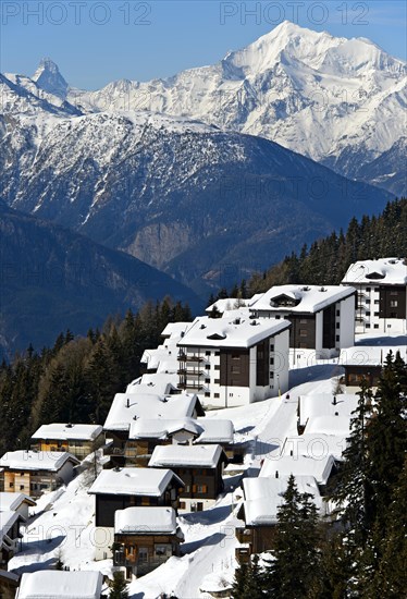 Bettmeralp under a thick blanket of snow