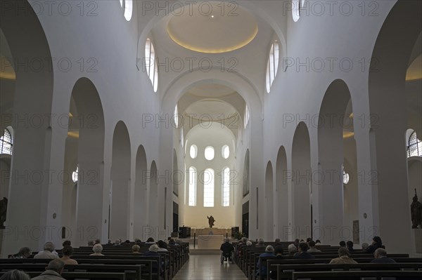 Interior of Sankt Moritz Parish Church