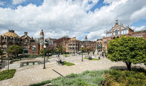 Historic hospital complex Hospital de Sant Pau