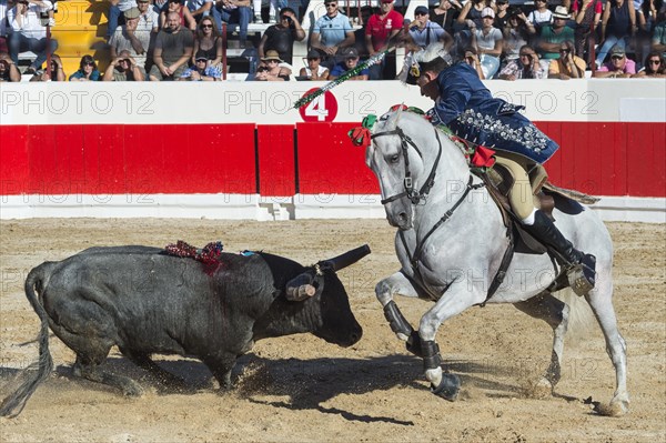 Bullfight in Alcochete