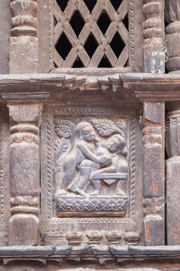 Erotic display at Dattatreya Temple