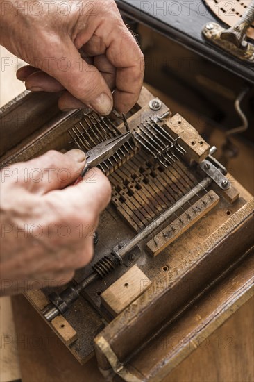 Barrel organ manufacture