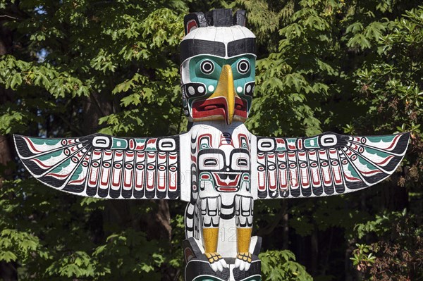 Totem Pole in Stanley Park