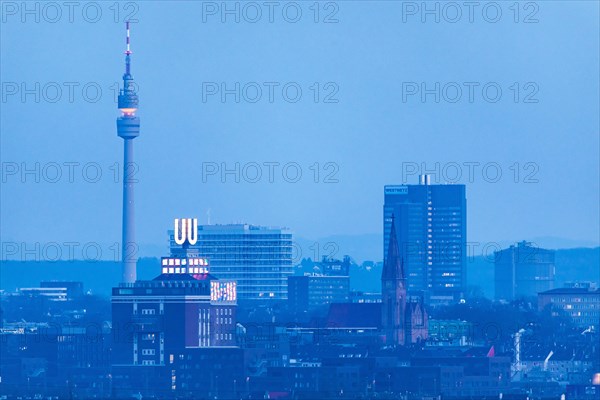 City panorama of Dortmund