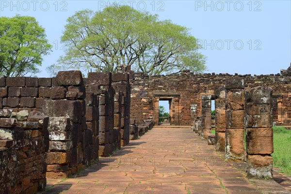 Ruins of the Jesuit Reduction San Ignacio Mini