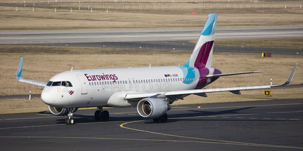 Euro Wings Airbus A 320-214 on Runway