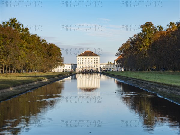 West side of Nymphenburg Palace