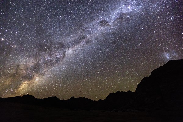 Milky Way above Fish River Canyon