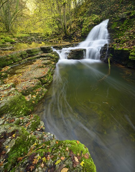 Waterfall in Schlichemklamm
