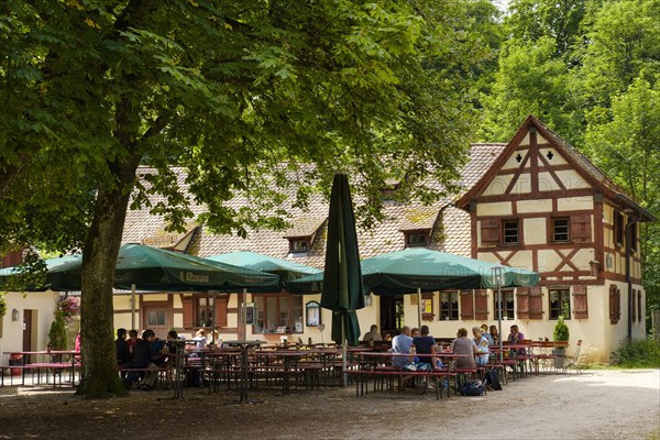 Beer garden