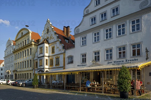 Historic gabled houses