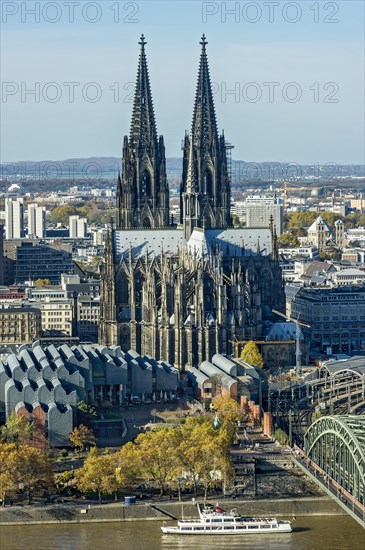 View over the river Rhine