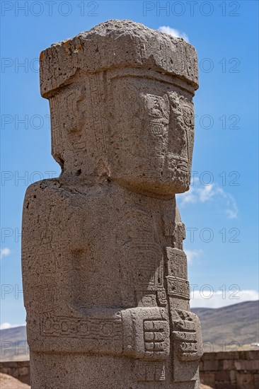 Monolith in Kalsasaya Temple